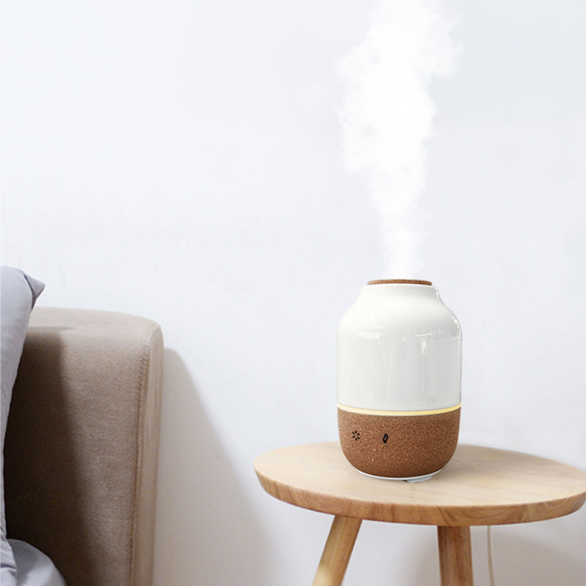 Vit keramikdiffuser med kork