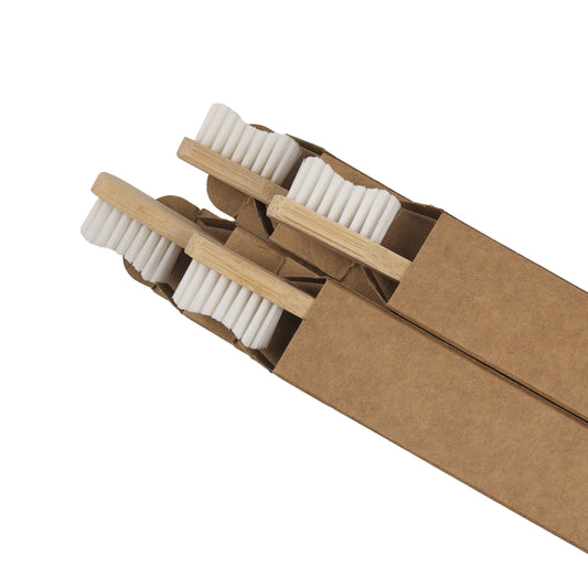 Bambu tandborstar 4-pack