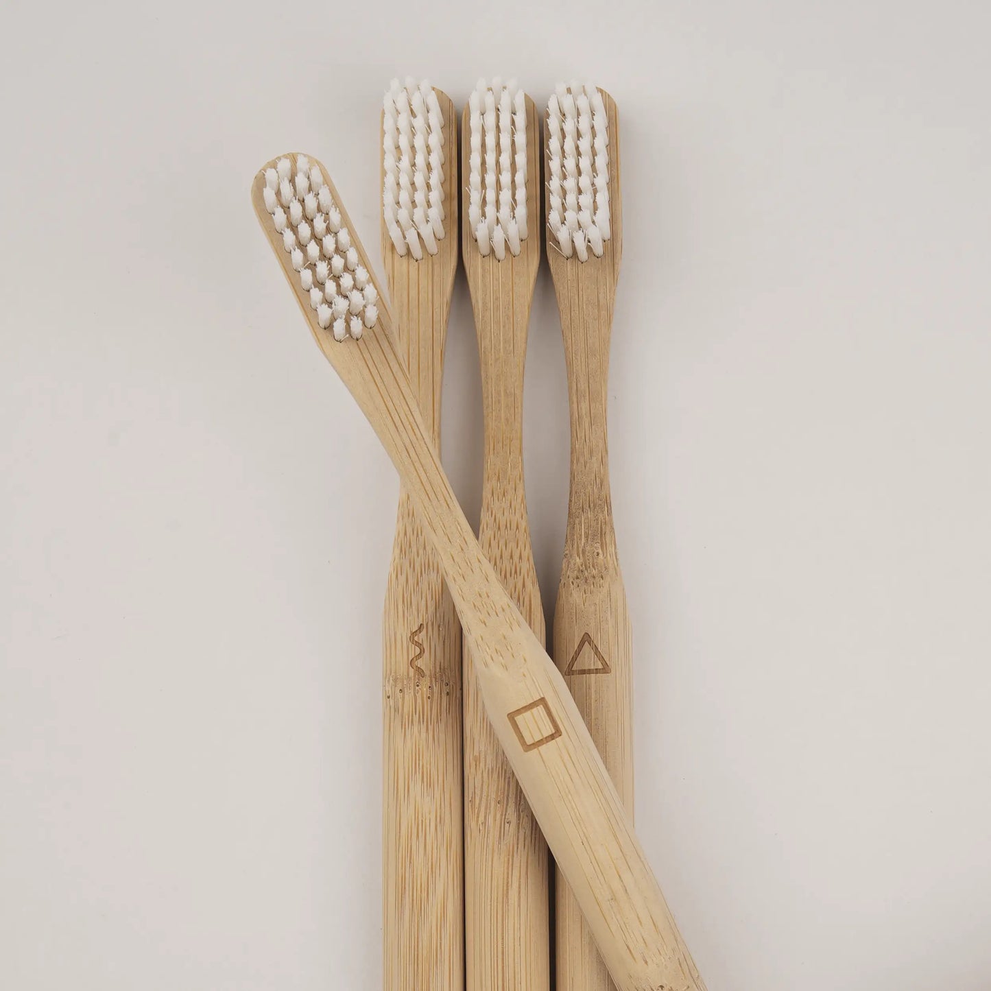 Bambu tandborstar 4-pack