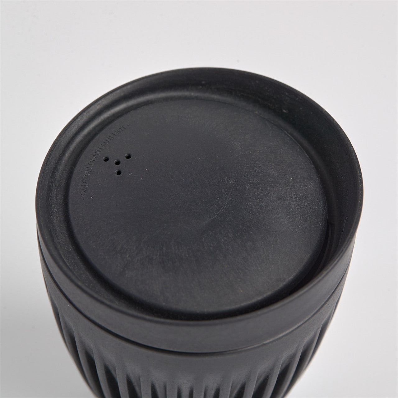 Huskee kopp med lock - 470 ml (16 oz) - Kolfärgad